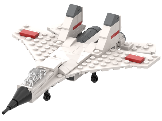 Micro Shenyang J-11 – kit from LEGO® bricks