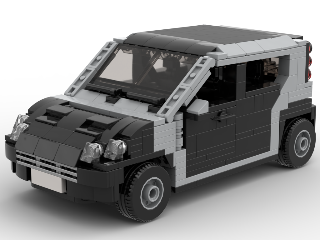 Smart Forfour Mk 1 – Bausatz aus LEGO®-Steinen