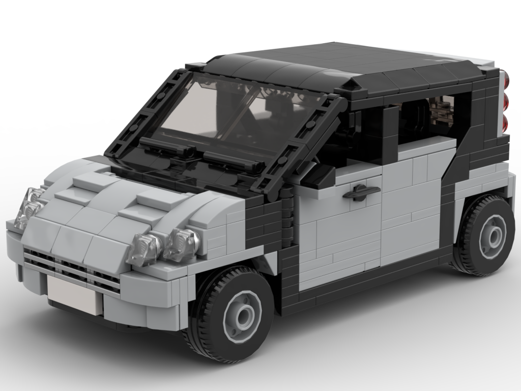 Smart Forfour Mk 1 – Bausatz aus LEGO®-Steinen