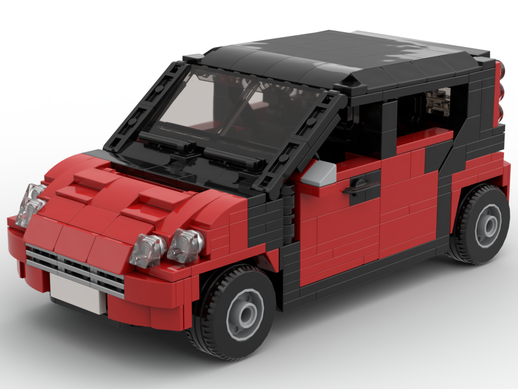 Smart Forfour Mk 1 – Bausatz aus LEGO®-Steinen