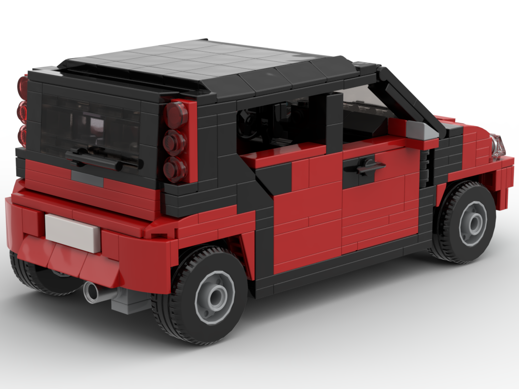 Smart Forfour Mk 1 – Bausatz aus LEGO®-Steinen