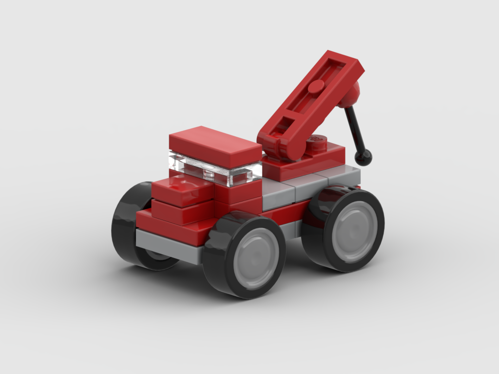 Micro tow truck – kit from LEGO® bricks