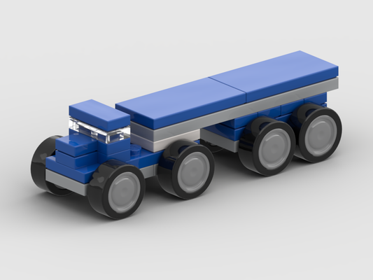 Micro flatbed truck – kit from LEGO® bricks