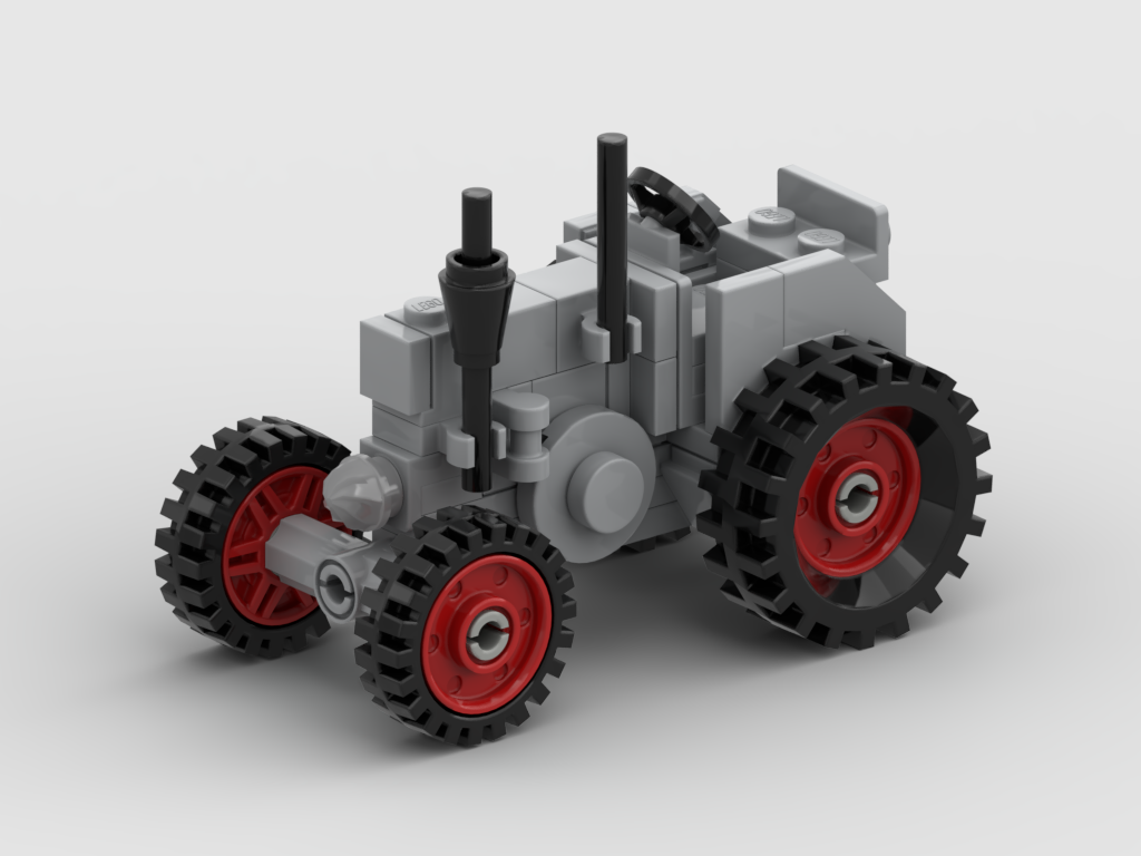 Lanz Bulldog – kit made from LEGO® bricks