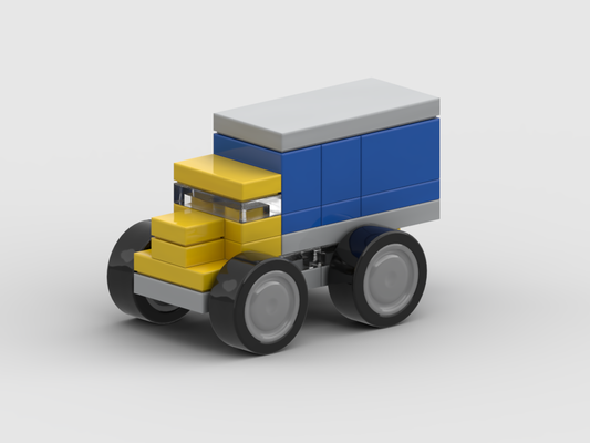 Micro delivery van – kit from LEGO® bricks