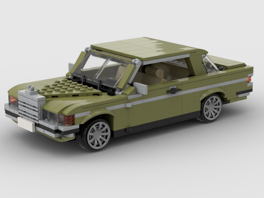 Mercedes-Benz 280 CE (W123) – Bausatz aus LEGO®-Steinen