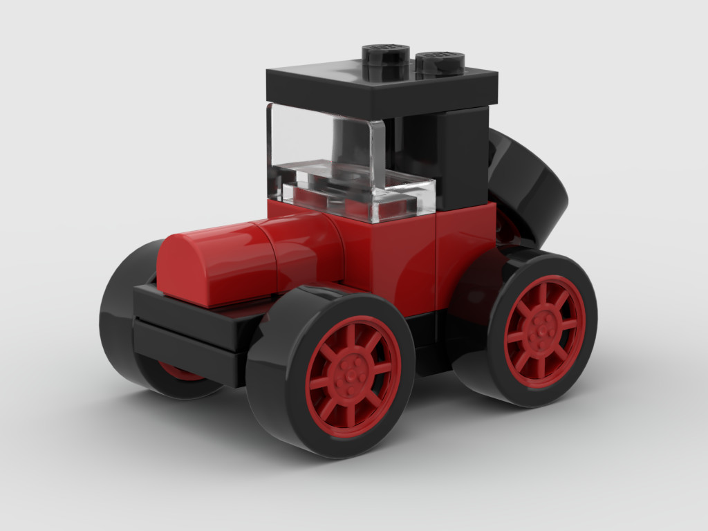 Micro Cadillac 1913 – Bausatz aus LEGO®-Steinen