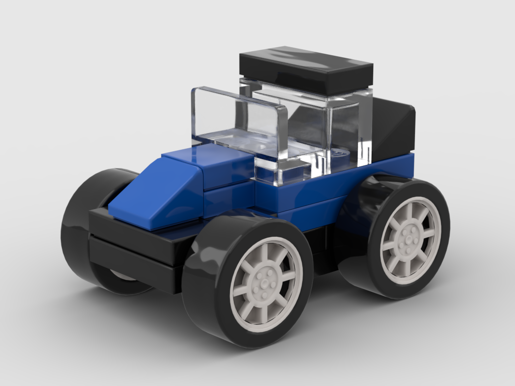 Micro Renault 1926 – Bausatz aus LEGO®-Steinen