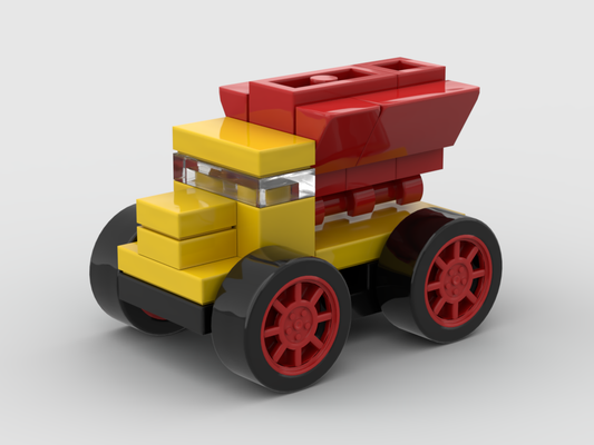 Micro tipper truck – kit from LEGO® bricks