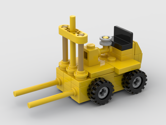 Mini Technic fork lift 1977 – kit from LEGO® bricks