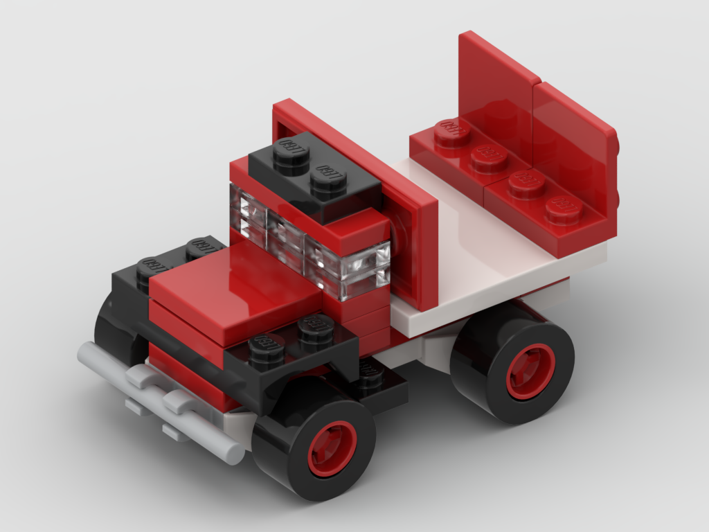 Micro truck – kit from LEGO® bricks