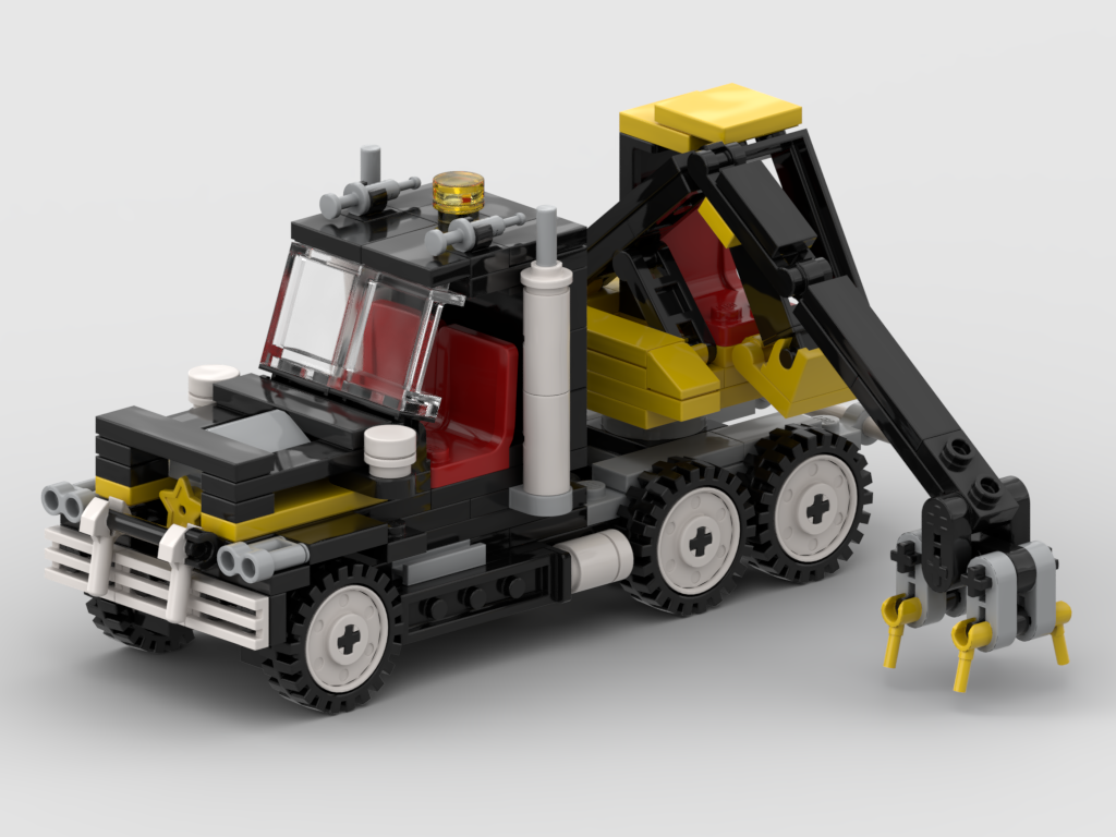 Mini Technic air tech claw rig 1992 – kit from LEGO® bricks