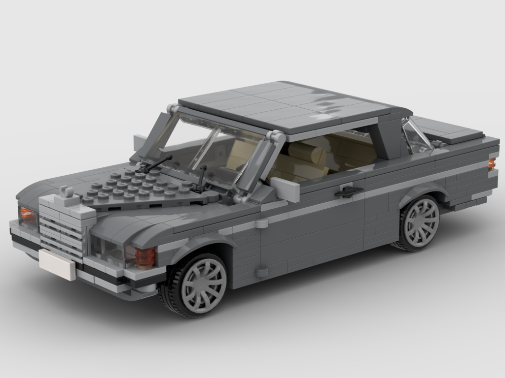 Mercedes-Benz 280 CE (W123) – Bausatz aus LEGO®-Steinen