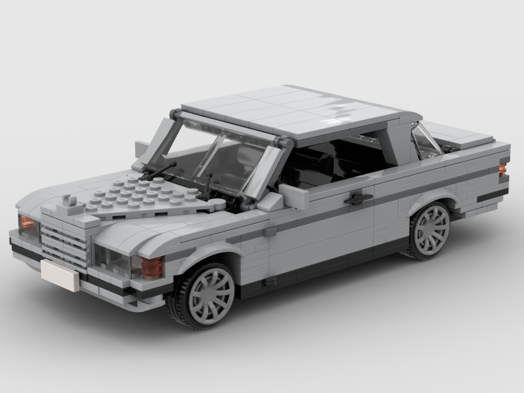 Mercedes-Benz 280 CE (W123) – Bausatz aus LEGO®-Steinen