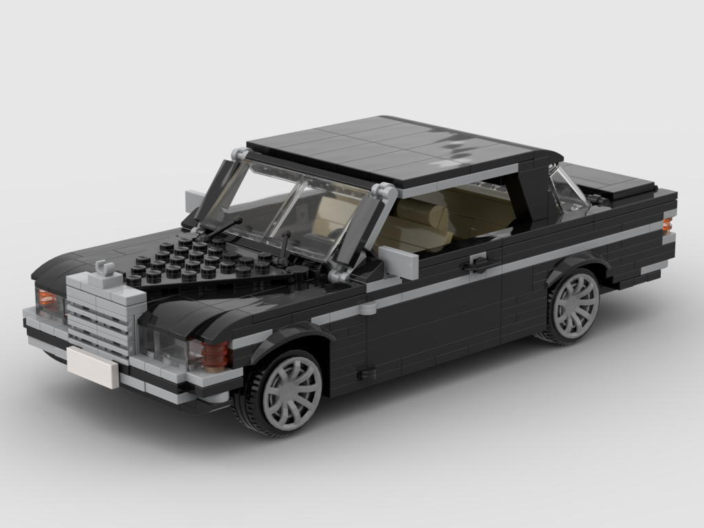 Mercedes-Benz 280 CE (W123) – Bausatz aus LEGO®-Steinen