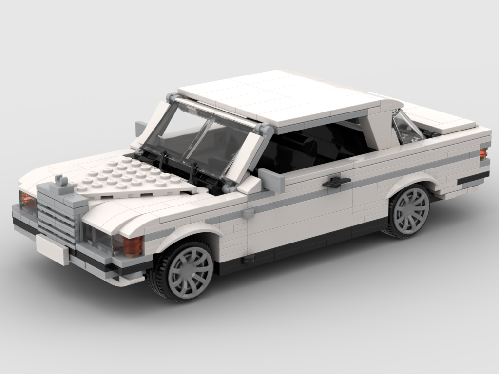 Mercedes-Benz 280 CE (W123) – Bausatz aus LEGO®-Steinen