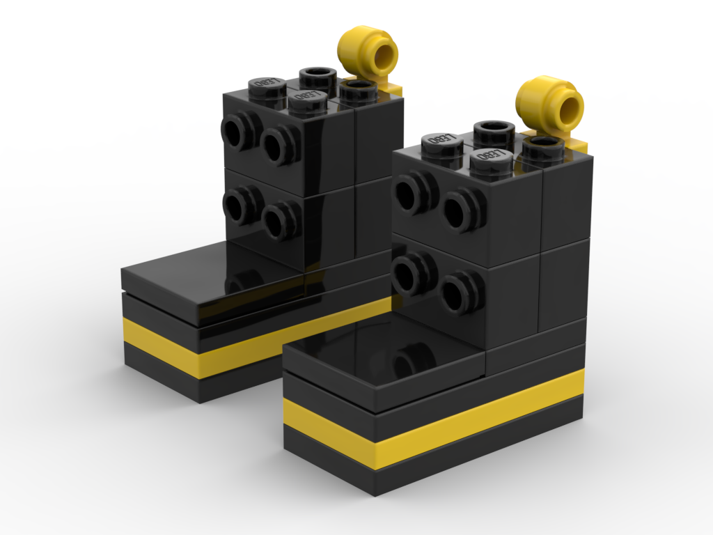 Boots – kit from LEGO® bricks