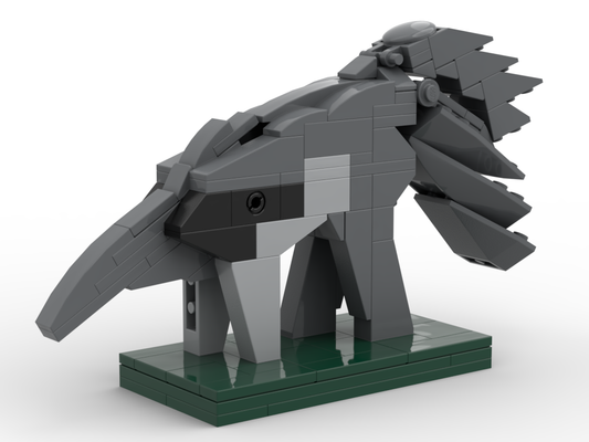 Großer Ameisenbär – Bausatz aus LEGO®-Steinen